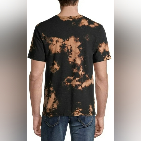 AC/DC Men's Highway To Hell Tie Dye Heavy Metal Rock T-Shirt - Size 2XL - Picture 11 of 11